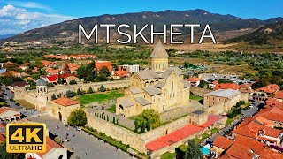 Mtskheta Georgia 🇬🇪  4K Drone Footage [upl. by Kong]