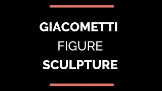 Giacometti Figure Sculpture [upl. by Huskamp510]