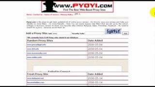 Huge List of Proxy Site Unblock My Space Unblocked Proxy Sites [upl. by Ribal]