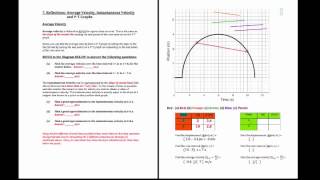 02 L0206 Average amp Instantaneous Velocity Reflection Section [upl. by Dunston786]