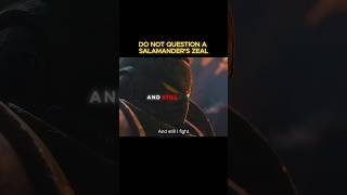 Dont question Salamanders Zeal  warhammer40kofficial warhammer40ktacticus warhammer40k shorts [upl. by Eitisahc]