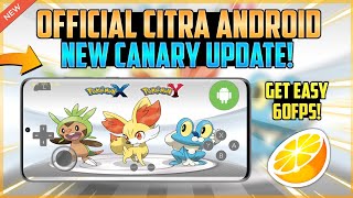 Official Citra Emulator Android Update New Canary Build  Better than Citra Mmj [upl. by Oigolue]