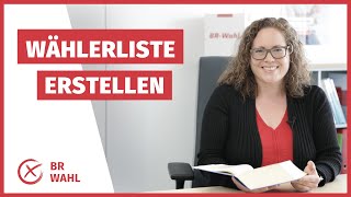 Betriebsratswahl Wählerliste richtig erstellen [upl. by Lanette]