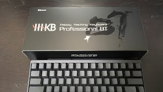 HHKB BT unboxing  Happy Hacking Keyboard Professional BLUETOOTH [upl. by Petunia]