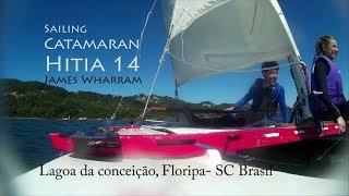 Sailing Catamaran Hitia 14 Penelope Ep 19 [upl. by Alfonzo]