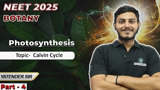 Calvin Cycle  Photosynthesis  BotanyYatender Sir  Horizon Academy [upl. by Lewanna]