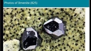 Natural Ilmenite Crystals metallic from a new find in Bunir valley kpk Pakistan [upl. by Kellie]