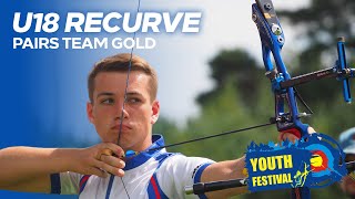 Under 18 Recurve Pairs Gold  Youth Festival 2024 [upl. by Deb]