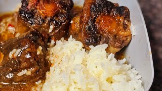 Oxtail Recipe  How to make the best southern style oxtails [upl. by Tirza620]