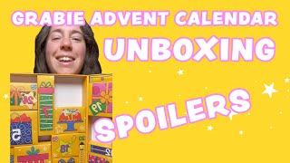 “Unboxing the Grabie Advent Calendar 24 Days of Surprises” [upl. by Anael]