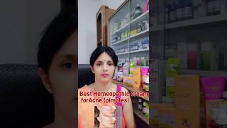 best homeopathic cream for acnepimplespimplesfreeskin cream [upl. by Lankton]