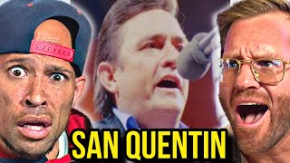 Johnny Cash  San Quentin Live at San Quentin 1969 REACTION This is GANGSTER [upl. by Pippa124]