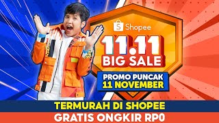 Ikuti Flash Sale 1000 iPhone amp 5 Mobil hanya di Shopee 1111 Big Sale Promo Puncak 11 Nov [upl. by Gernhard]