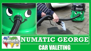 Numatic George Car Cleaning Demo amp Set Up For Wet amp Dry Use [upl. by Sosna136]