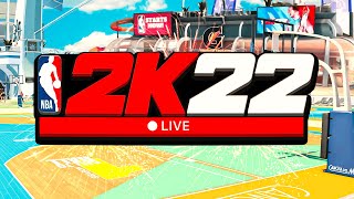 🚨PLAYING NBA 2K22 EARLY FIRST LOOK AT NBA 2K22  PARK GAMEPLAY LIVE [upl. by Georgeta120]