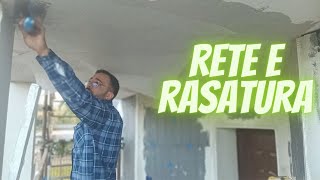 ✅ Come rasare un soffitto  rasatura su rete [upl. by Artiek]