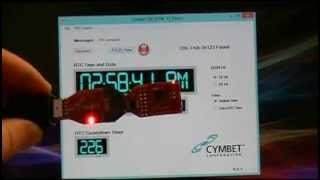 Cymbet EnerChip™ RTC CBCEVAL12 Evaluation Kit Demo [upl. by Attiuqehs]