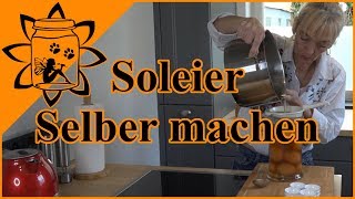 Soleier selber machen  Rezept 2 Varianten  Garteneinkochfee [upl. by Laura]