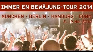 KASALLA  Immer en Bewäjung Tour 2014  Trailer [upl. by Primrosa]