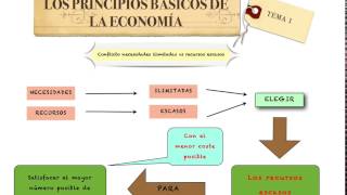 Tema 1 Principios Básicos de Economía [upl. by Cherilyn]