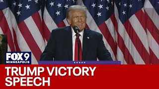 Donald Trumps full victory speech [upl. by Cloe]