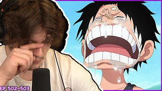 Sabos death reaction one piece [upl. by Nairbal]