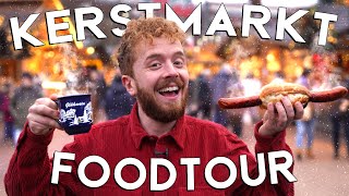 Heerlijke FOODTOUR op de KERSTMARKT in DUITSLAND 🎄🌭 [upl. by Bokaj49]