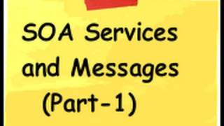 What is SOA Services and Messages  Part 1 [upl. by Teuton]