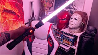 Sabertrio Are Still GOD TIER in 2023  Realistic Neopixel Lightsaber Review [upl. by Quick]