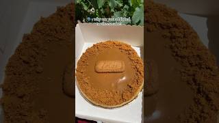 Lotus biscoff cheese cake 🥺🤌🏻order yours now cheesecake shorts viral homebaking [upl. by Pickard]