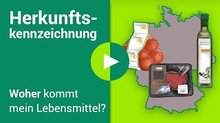 Herkunftskennzeichnung Woher kommt mein Lebensmittel [upl. by Seena426]