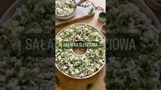 Najlepsza 🔥 sałatka śledziowa od otoprzepis przepis recipe sałatka [upl. by Eissalc]