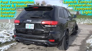 2014 Jeep Grand Cherokee SRT 64L 470 HP TEST DRIVE [upl. by Joline359]