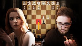 CRUSH The Queens Gambit in 6 Moves THE ALBIN [upl. by Hoashis]