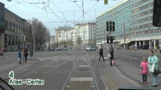 Straßenbahn Magdeburg linia 4 [upl. by Mindi728]