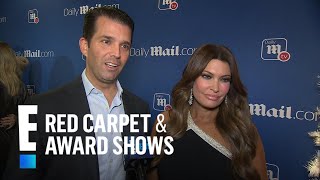 Donald Trump Jr amp Kimberly Guilfoyle Talk First Christmas Together  E Red Carpet amp Award Shows [upl. by Gere]