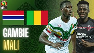 🔴🇬🇲🇲🇱 GAMBIE  MALI LIVE  🇲🇱LES AIGLES QUALIFIES CE SOIR  COUPE DAFRIQUE  CAN  CAN 2021 [upl. by Mattson318]