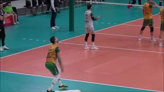 1 set Aluron CMC Warta Zawiercie vs SCM Craiova [upl. by Zaob]