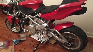 Restoring X19 Super Pocket Bike [upl. by Ewold430]