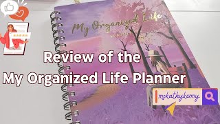 Review of the My Organized Life Planner [upl. by Engen]