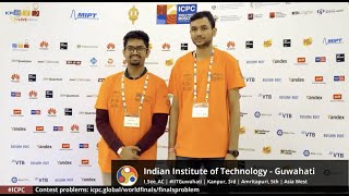 ICPC World Finals 2021  IIT Guwahati  Moscow [upl. by Aneelahs]