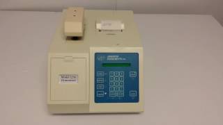 Advanced Instruments 3250 Digital SingleSample Osmometer w Printer Unit2  10755 [upl. by Elleahcim]