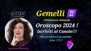 Gemelli ♊️ Oroscopo Annuale 2024 [upl. by Moersch]