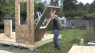 Building a shed with SIPs [upl. by Cleo]