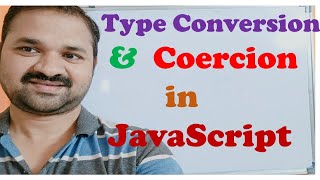 Type Conversion and Coercion in JavaScript  Type Casting  JavaScript Tutorial for Beginners [upl. by Geier566]