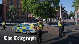 Three dead and three others injured by van attack in Nottingham [upl. by Norab]