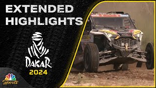 Stage 11  2024 Dakar Rally  EXTENDED HIGHLIGHTS  11824  Motorsports on NBC [upl. by Bedell]