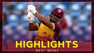 Evin Lewis and Shai Hope Star  Highlights  West Indies v England  4th T20I [upl. by Strong994]