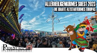 Allerheiligenkirmes Soest 2023  unser erstes Mal auf der größsten Altstadtkirmes Europas  VLog [upl. by Eisse824]