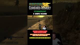 SOCOM COMBINED ASSAULT 4 SNIPE ROUND  socom is Online in 2024 playstation2 ps2 pc [upl. by Kan]